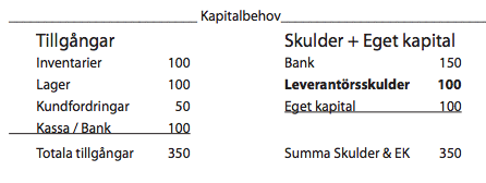 Kapitalbehov